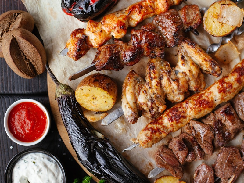 Asador limpio