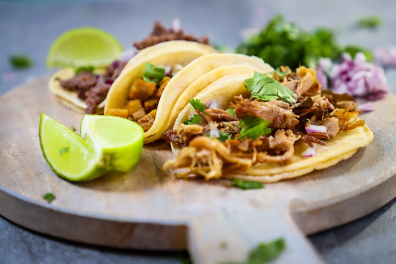 Tacos de carne asada